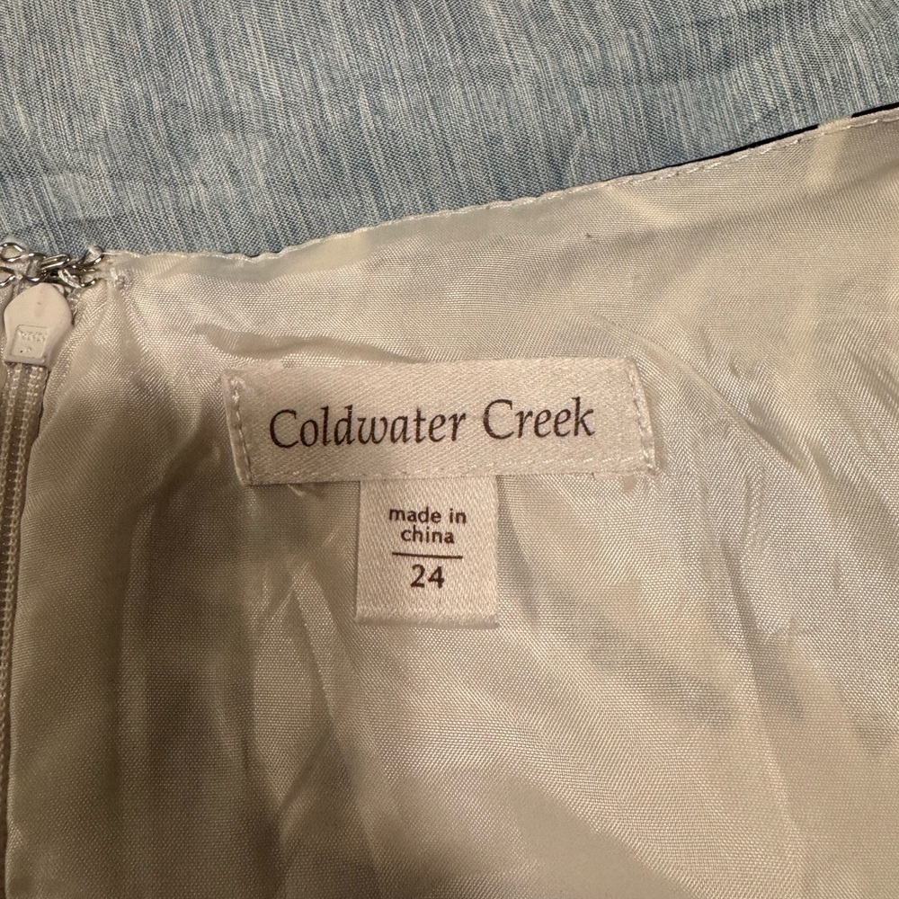 Coldwater Creek Women's Cream Lined Jacket